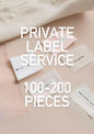 Private Labeling Services 100-200 Pieces for Wholesale Clothing Buyers