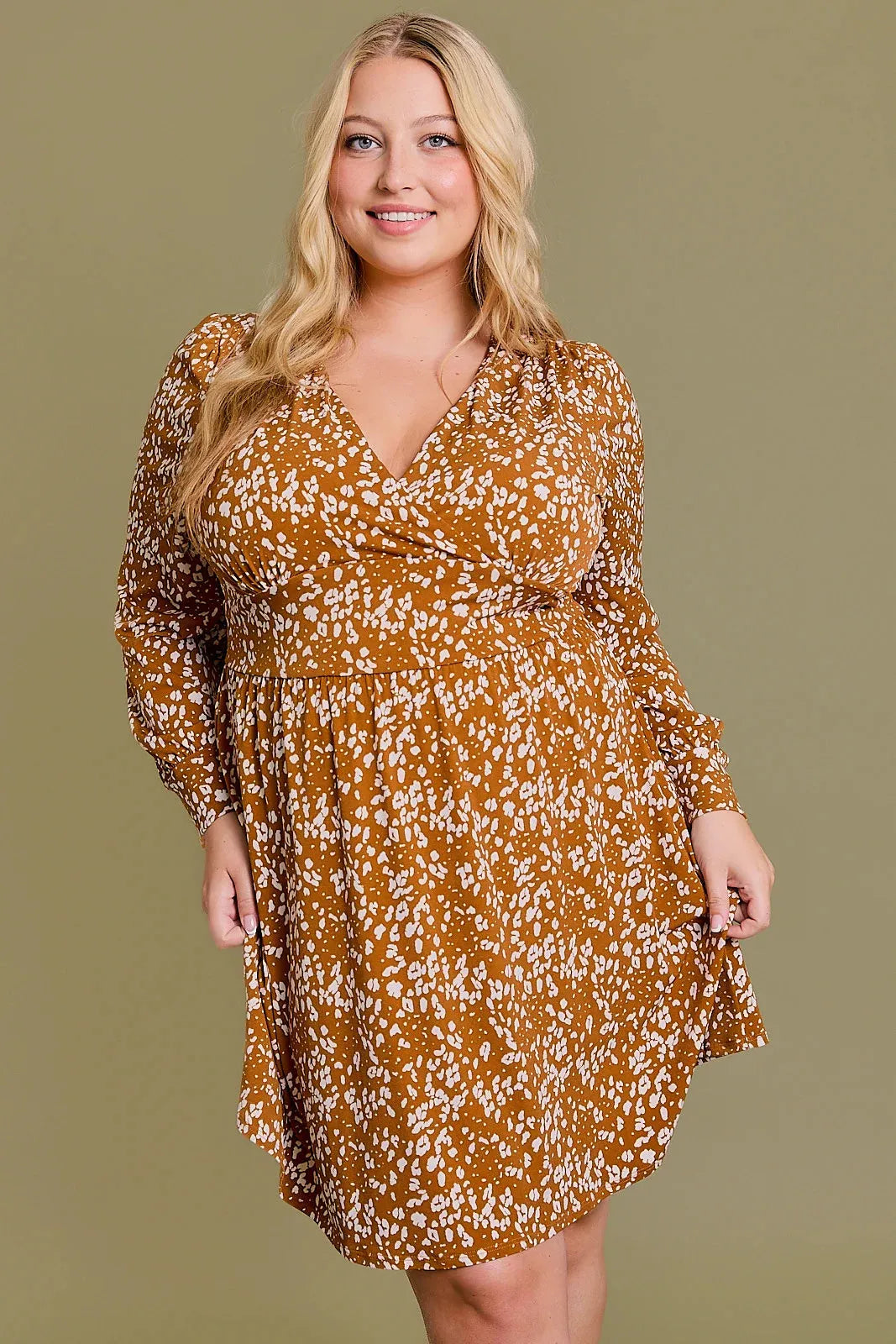 Plus Size Animal Wrap Dress Anne Klein Plus Size Animal Print Wrap