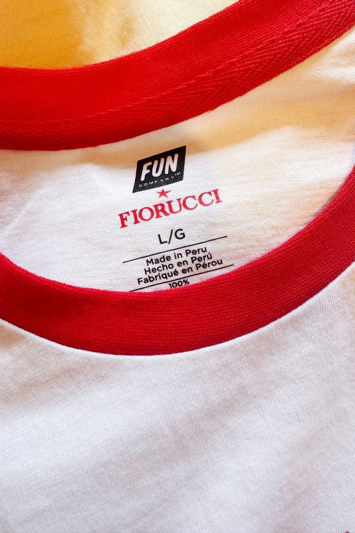 Men & Women Fiorucci x Fun White Printed Logo T-Shirt - Tasha Apparel Wholesale