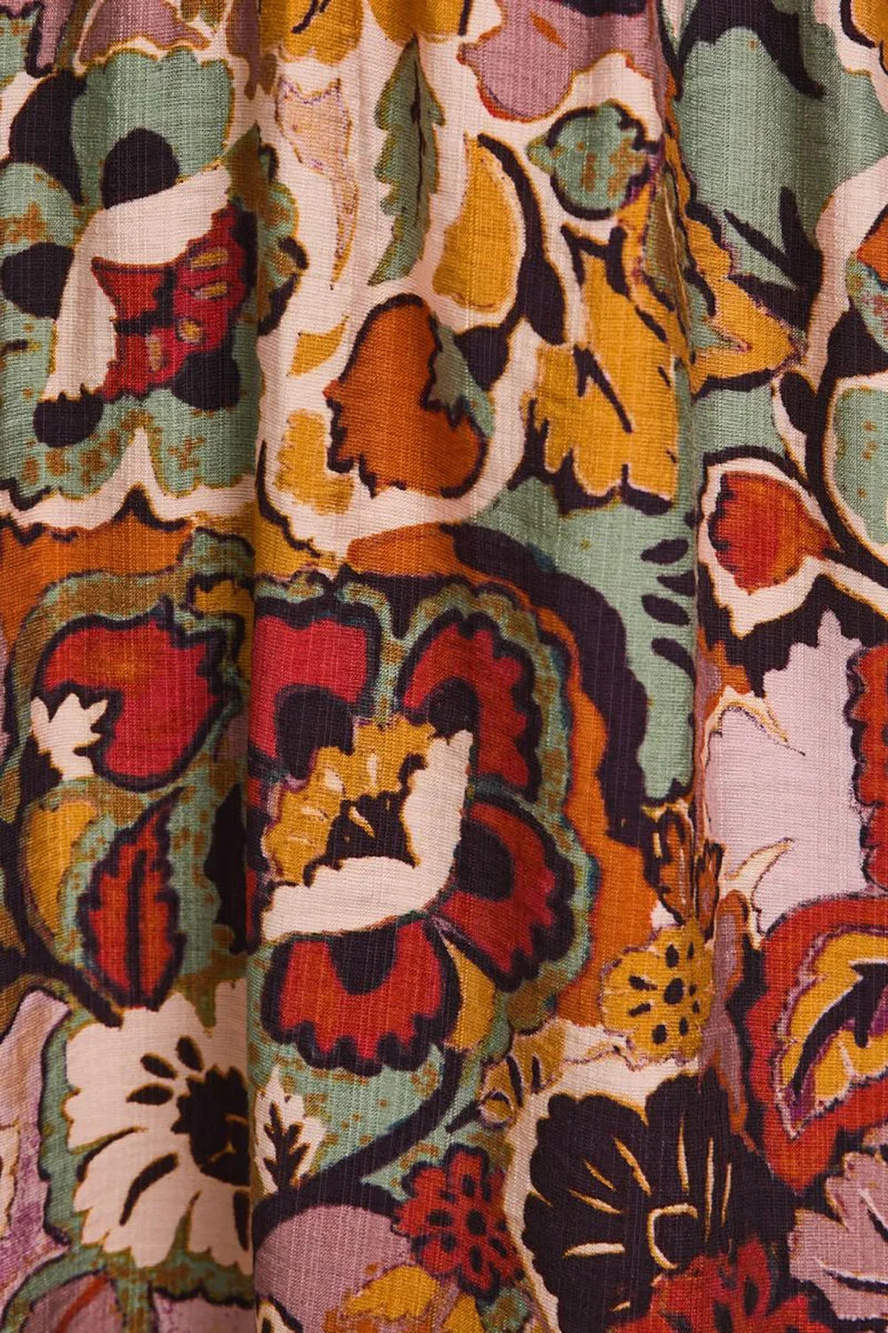 Plus Size Retro Floral Print Short Sleeve V-Neck Cinched Waist Mini Dress