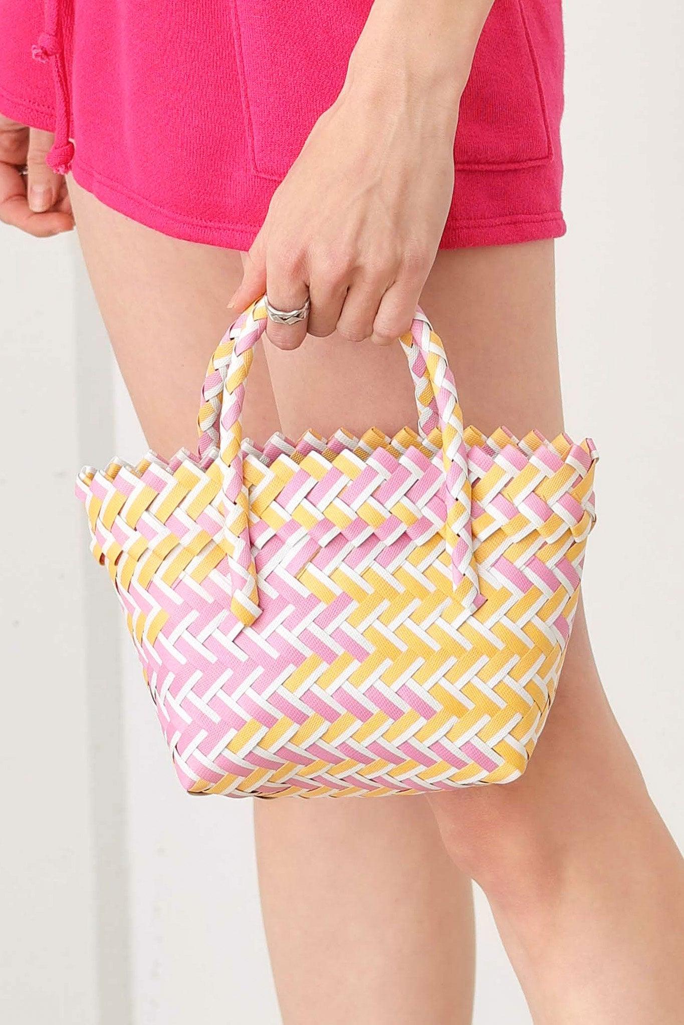 Basket Wave Handbag - Tasha Apparel Wholesale