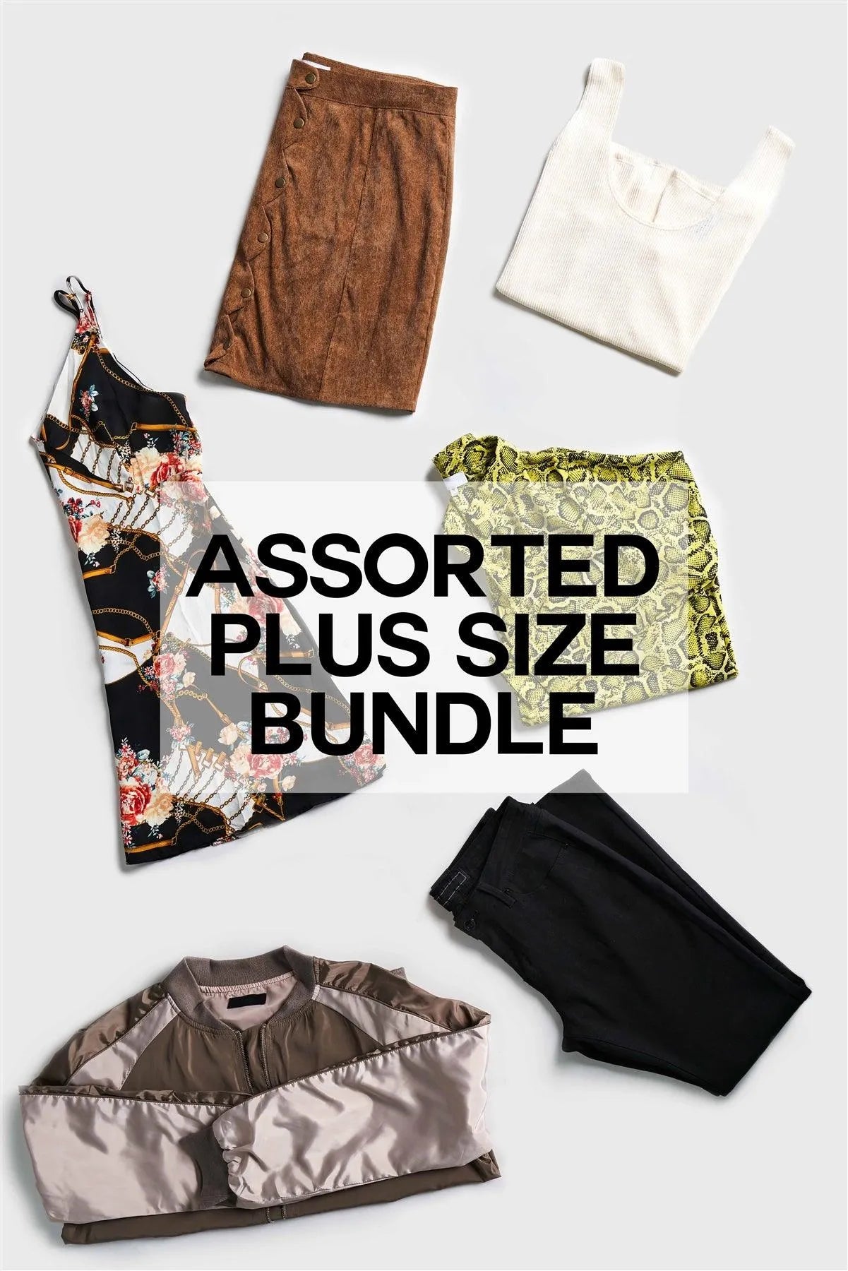 Assorted Junior Plus Size / Surprise Box - 6 pcs - Tasha Apparel Wholesale