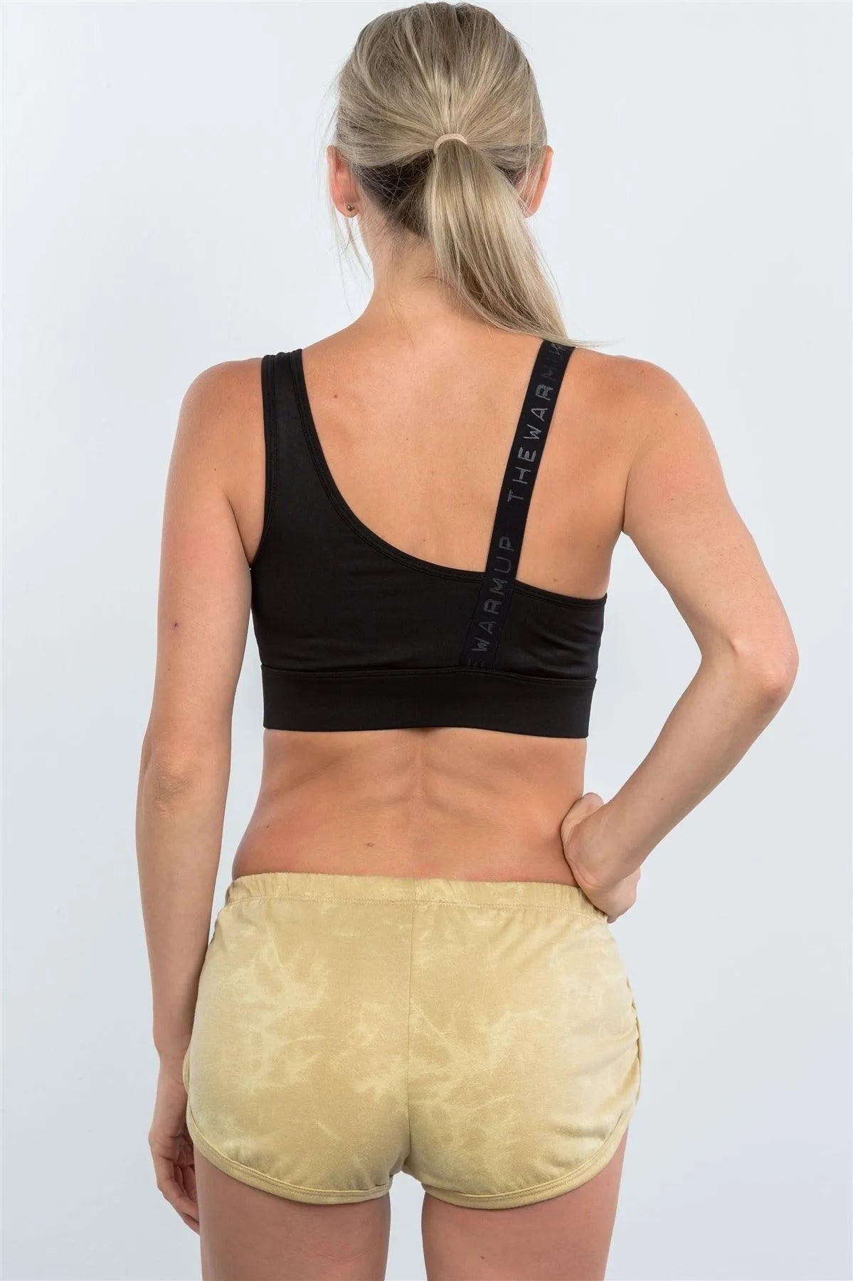 Honey Interlock Running Shorts / 2-1 - Tasha Apparel Wholesale