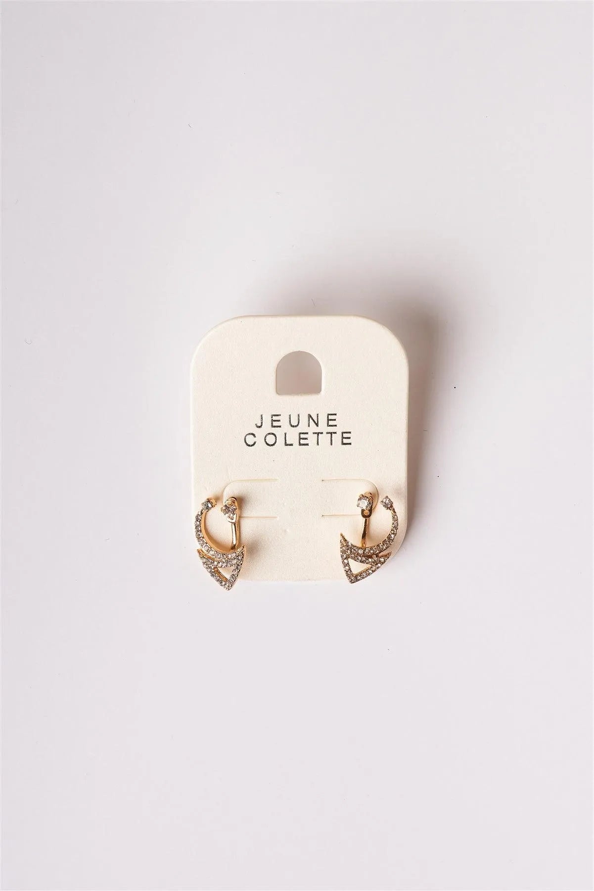 Gold Studded Anchor Earrings /6 Pairs - Tasha Apparel Wholesale