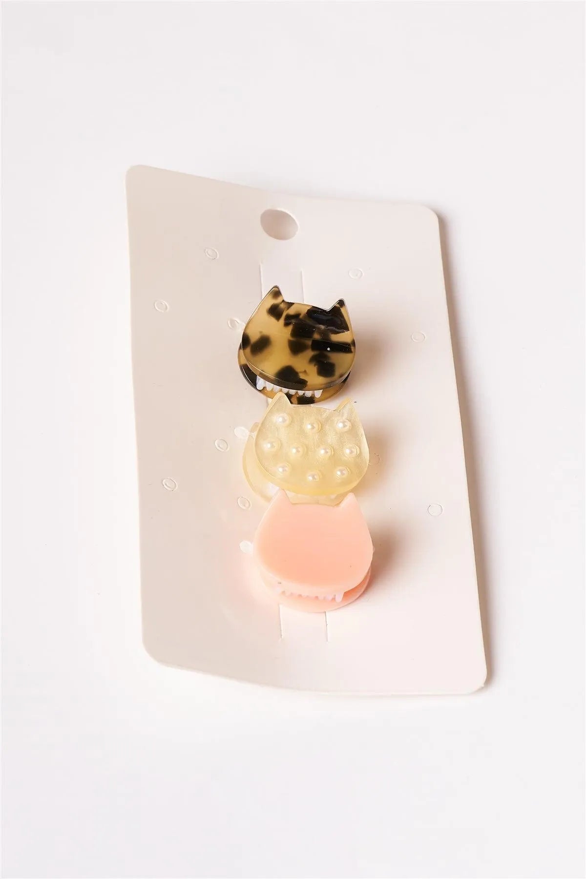 Multi-colored Printed Mini Butterfly Clips /12 Pack - Tasha Apparel Wholesale