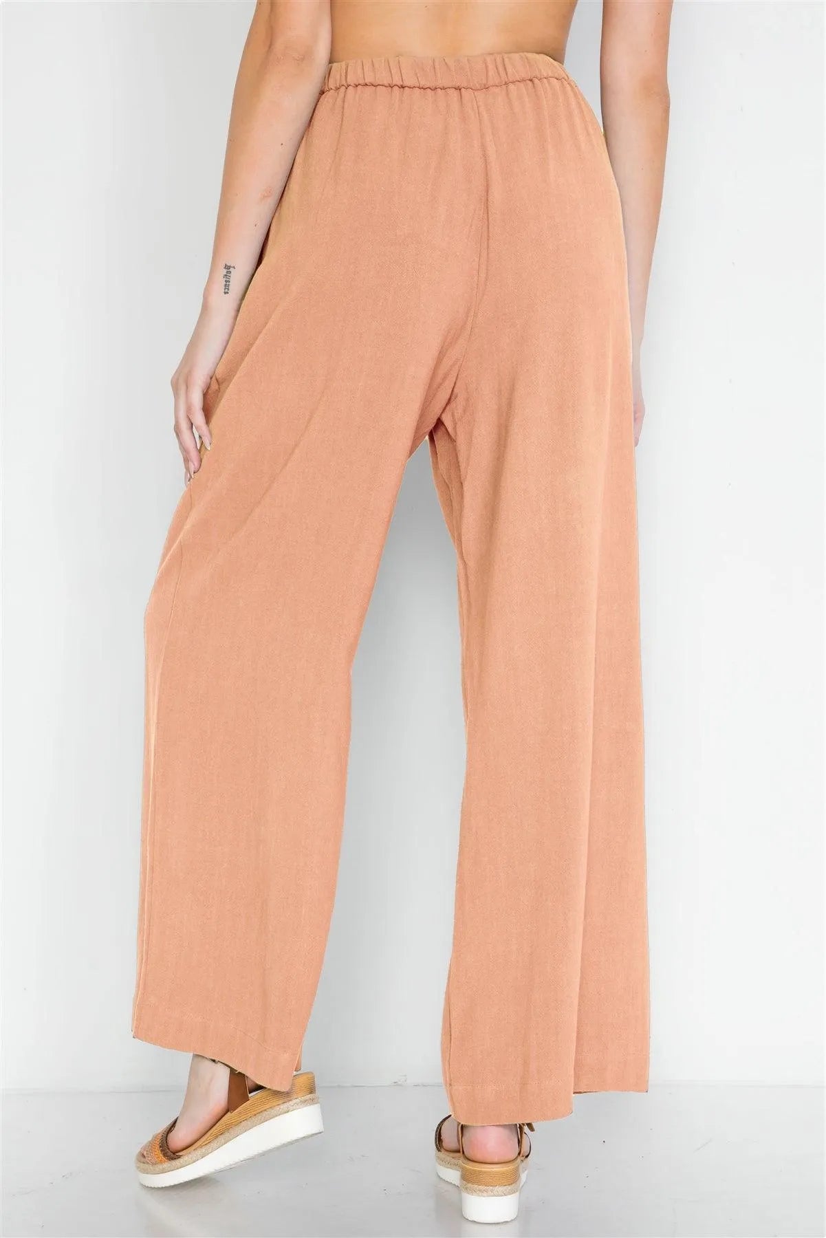 Salomon Wide Leg High-Waist Pants /2-2-2 - Tasha Apparel Wholesale
