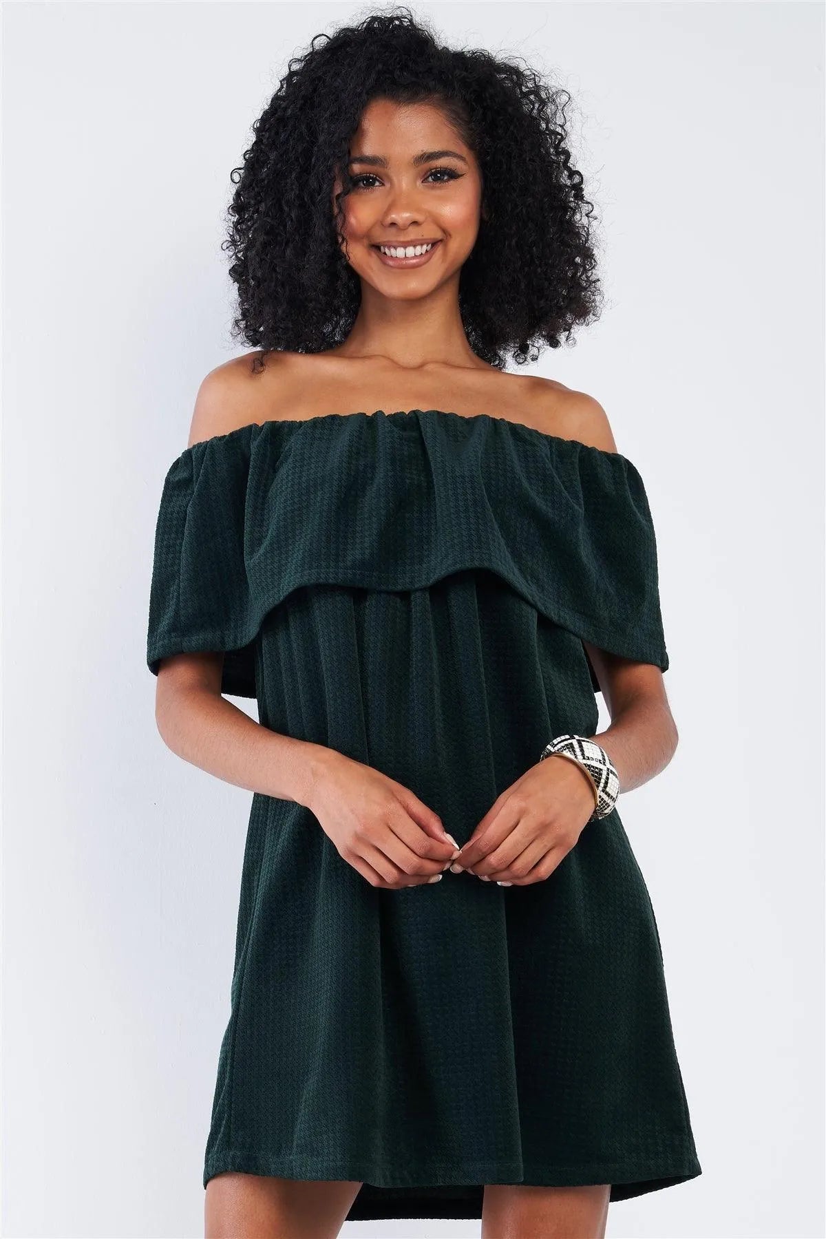 forest green crushed velvet dress Emerald Crushed Velvet Angle Dress Jennafer Grace