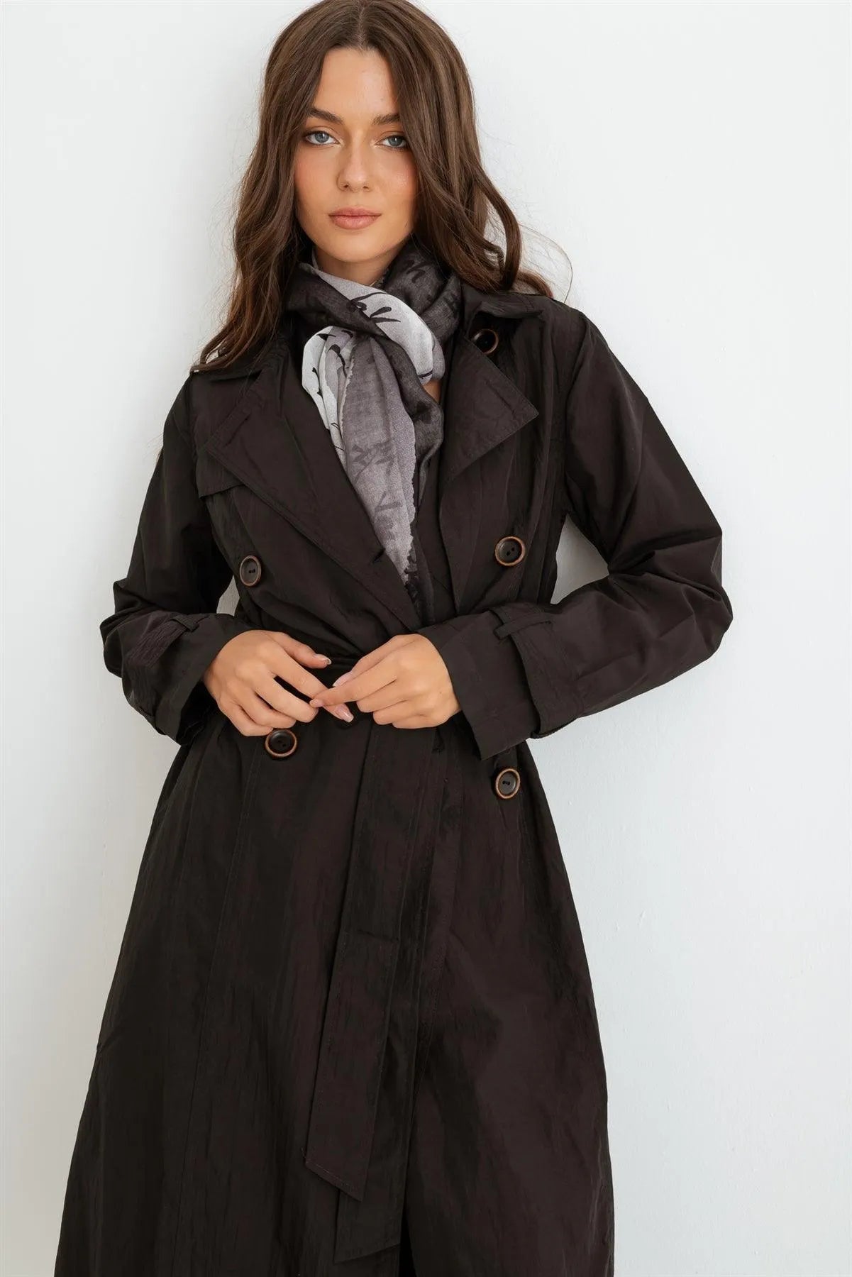 Hangul Design Korean Languages Long Shawl Scarf - Tasha Apparel Wholesale