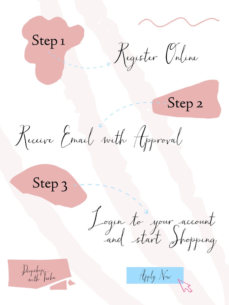 USA Dropshipping Program Registration Tasha Apparel