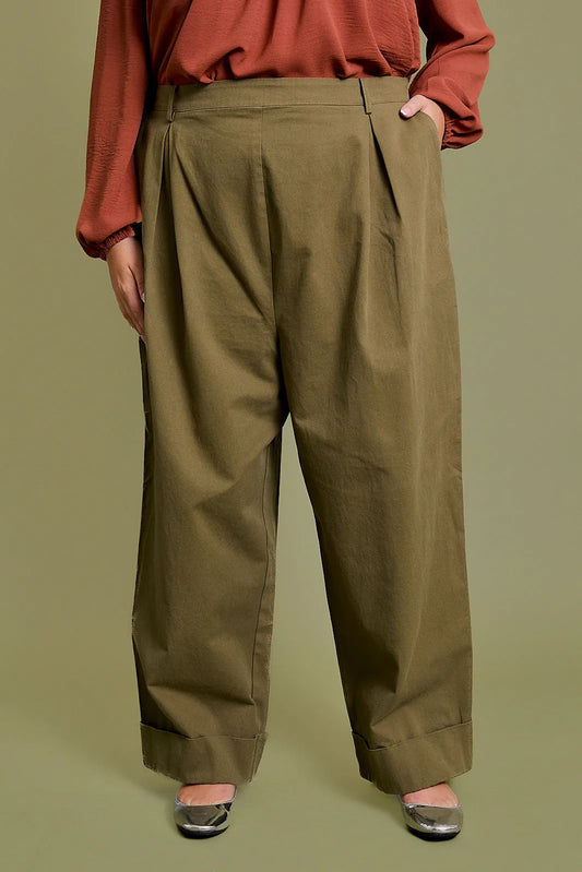 Plus Size Cotton Side Pocket Slacks Dress Pants Plus Size Cotton Side Pocket Slacks Dress Pants