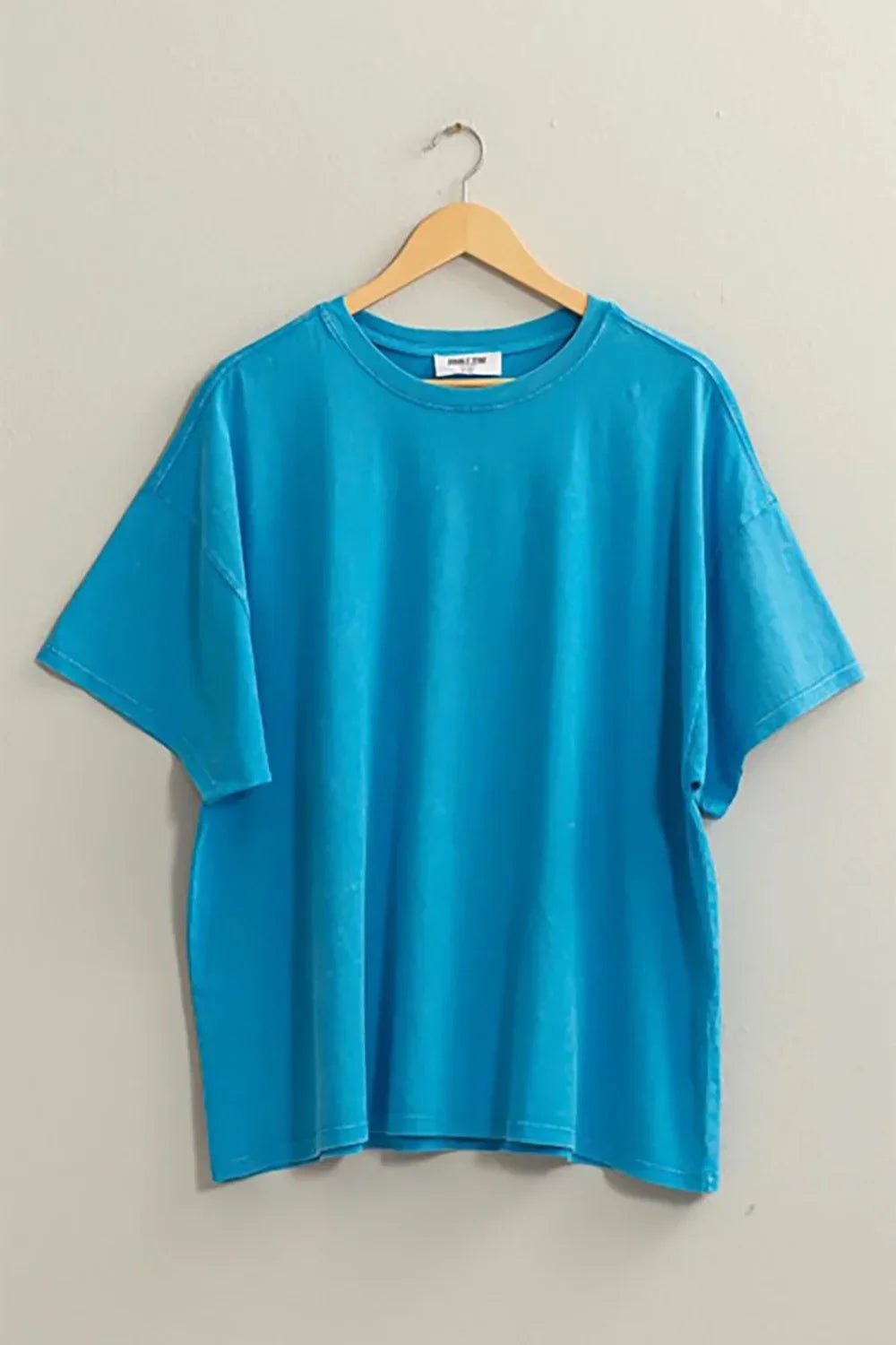 Oversized Short Sleeve 100% Cotton Relaxed Fit T-Shirt