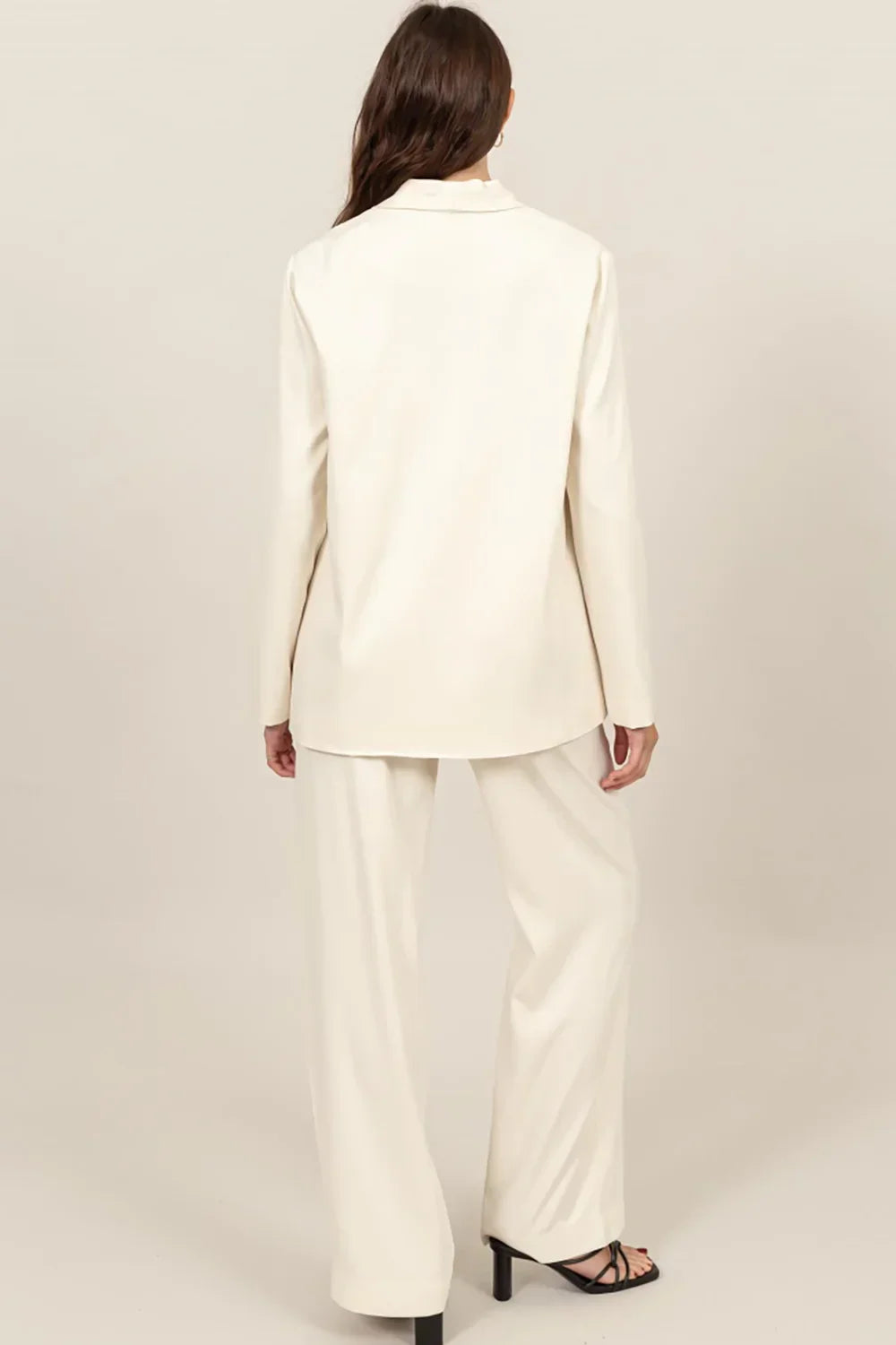 HF24E701-SET Oversize Blazer Set - Tasha Apparel Wholesale