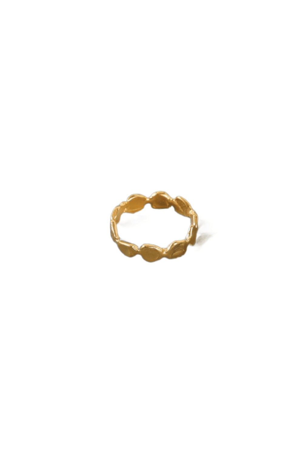 Gold Metal Circle Band Ring - Tasha Apparel Wholesale
