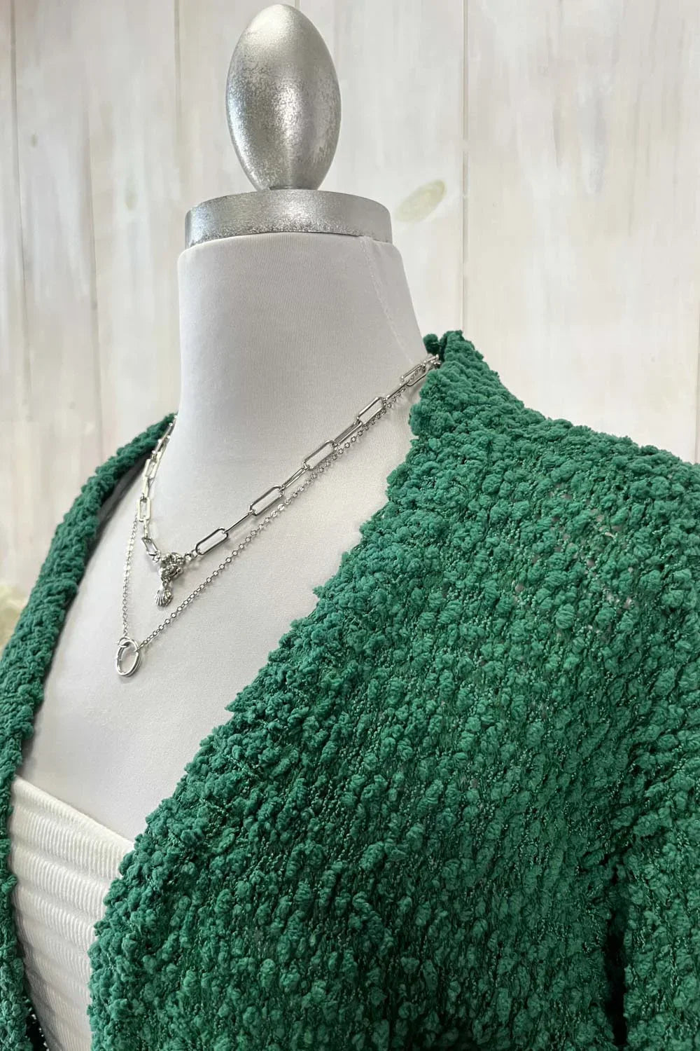 Trendy Popcorn Knit Open Front Cozy Lightweight Oversized Cardigan Sweater