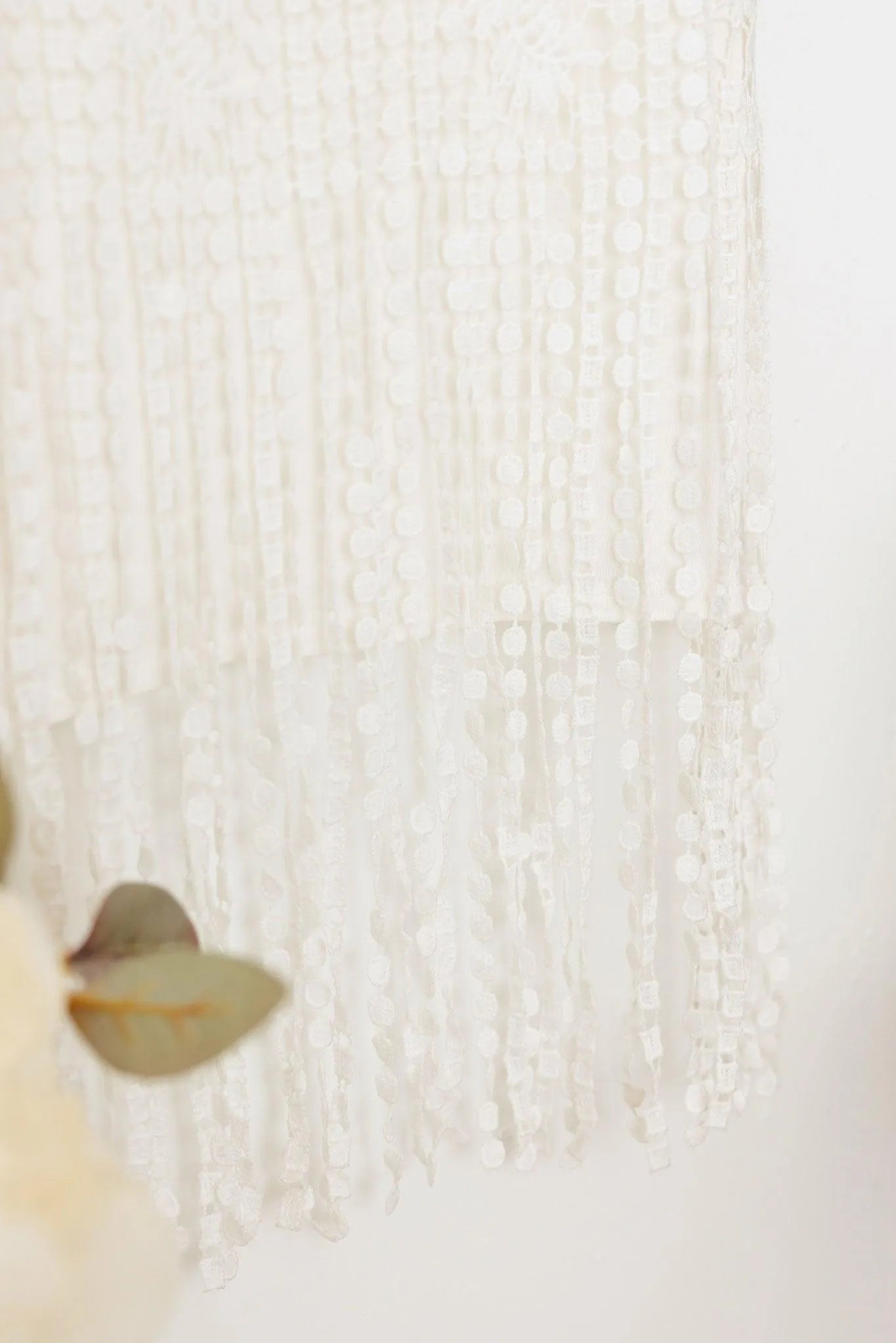 Girls Western Fringe Sleeveless Lace Top - Tasha Apparel Wholesale