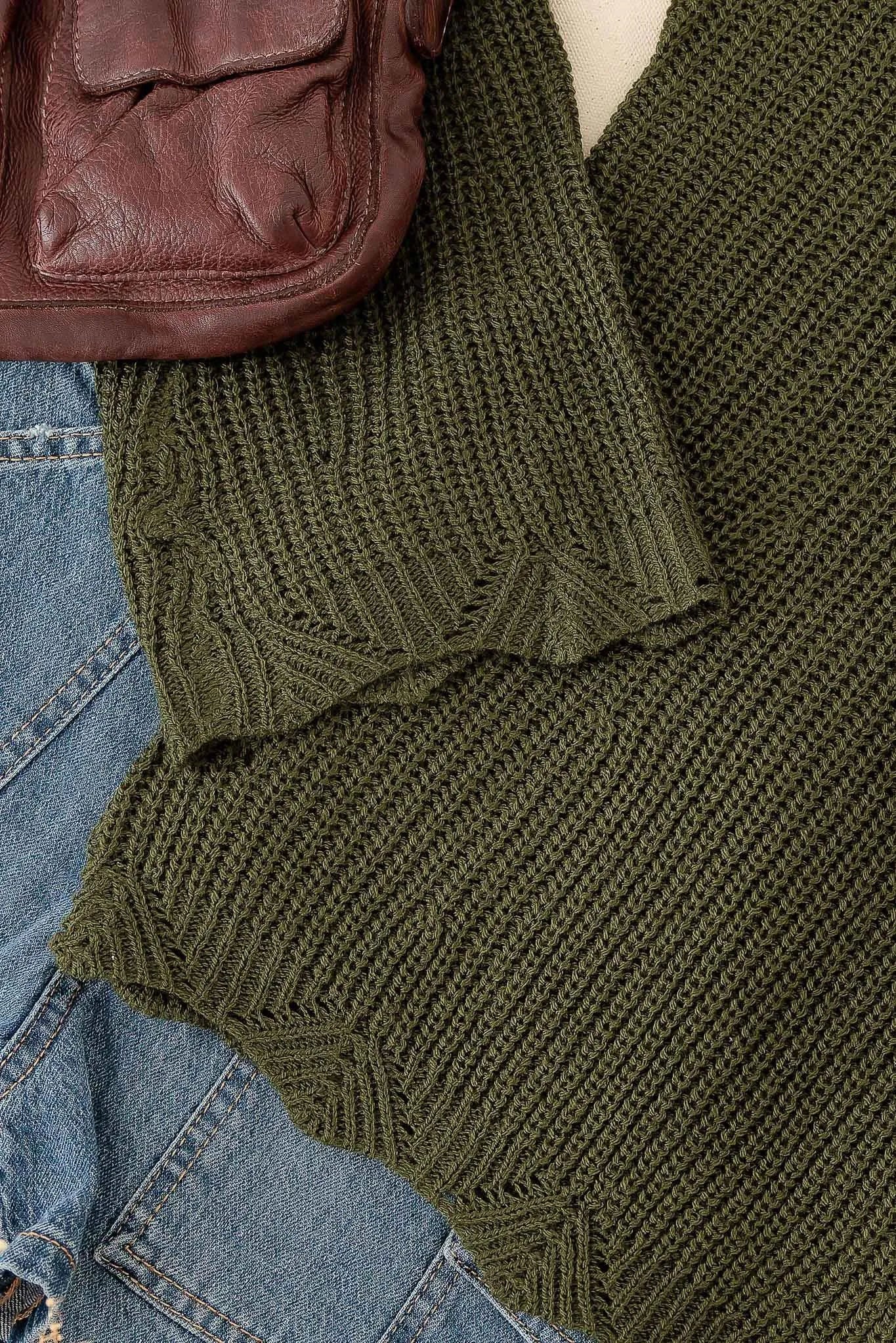 Girls Casual Solid Cold Shoulder Tie Sweater - Tasha Apparel Wholesale