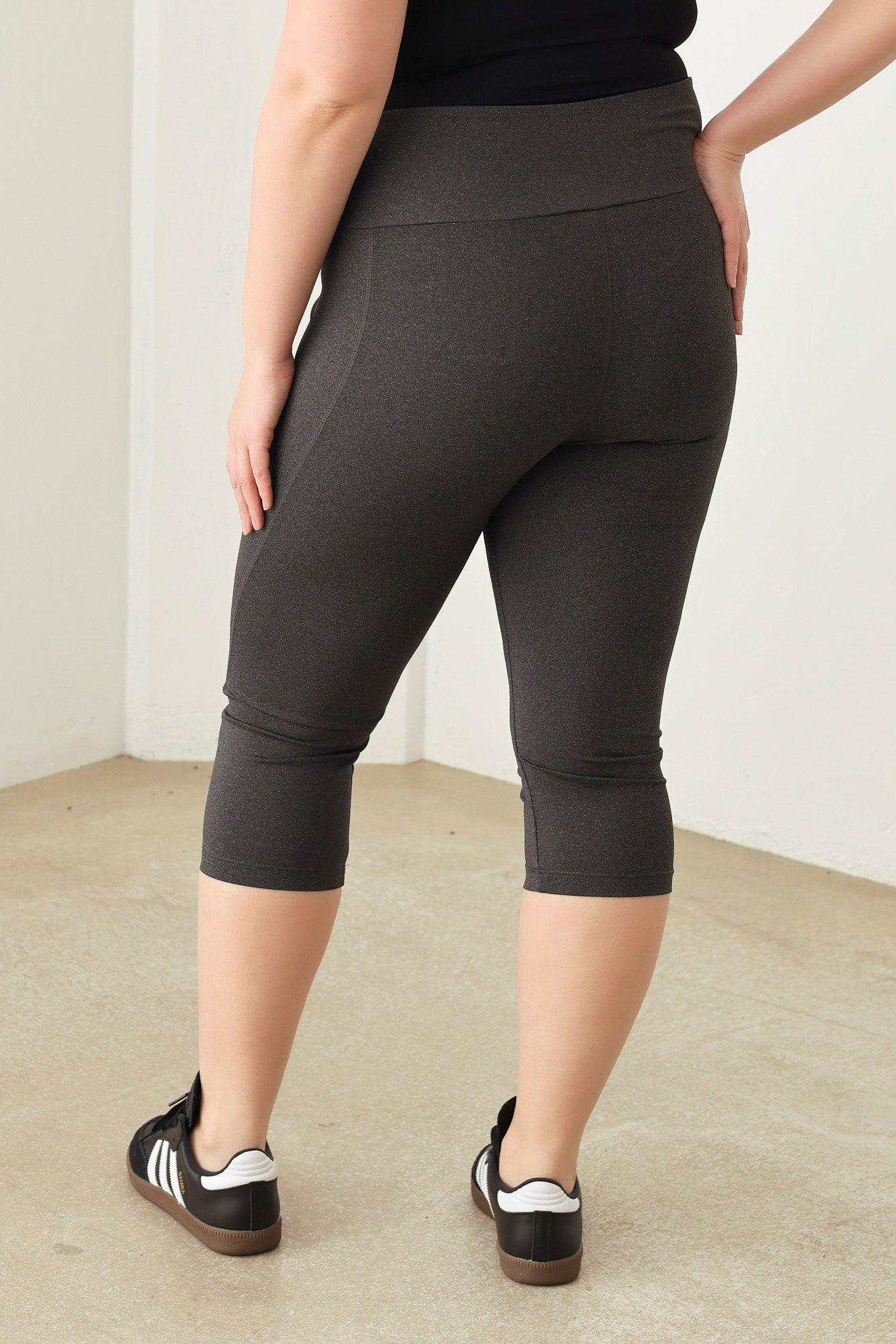 Wholesale Plus Size Capri Yoga Leggings Pants