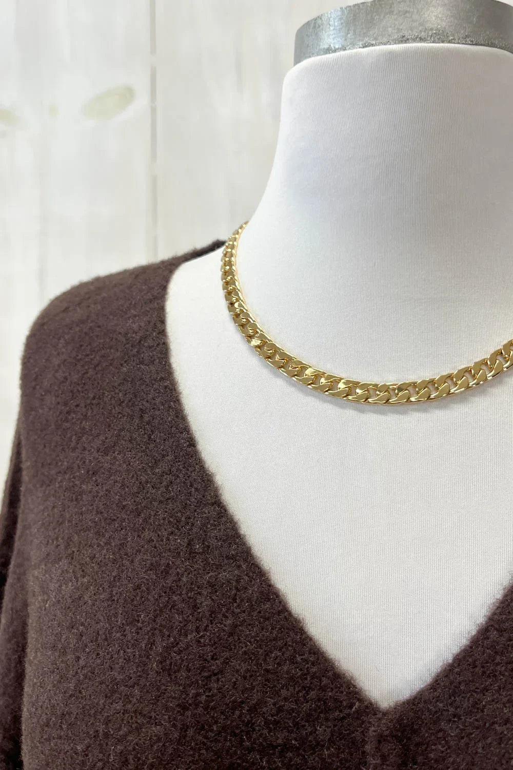 Cozy V-Neck Soft Knit Center Seam Detail Relaxed Fit Long Sleeve Pullover Sweater - Tasha Apparel Wholesale