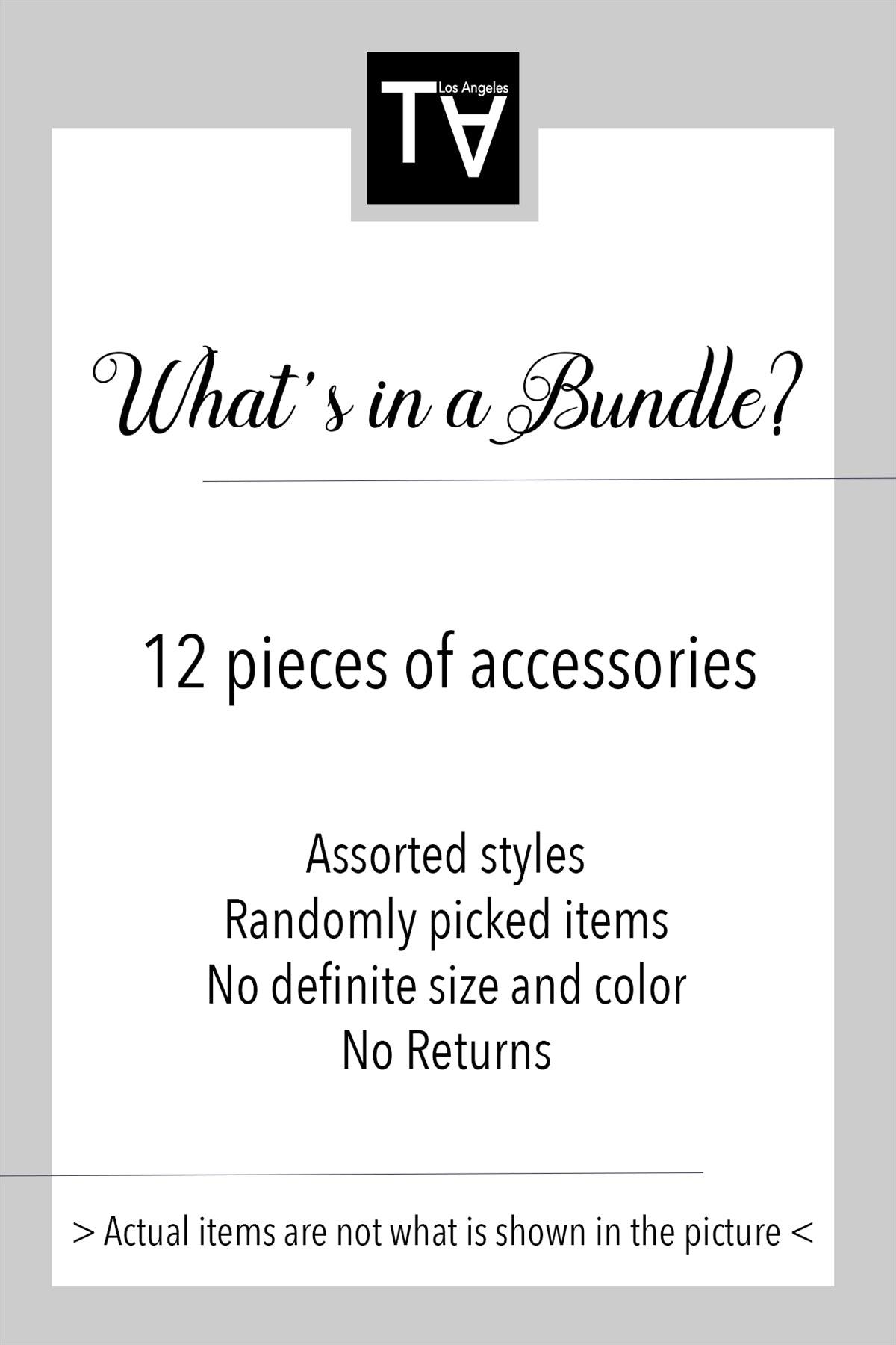 Assorted Accessories / Surprise Box - 12 pcs