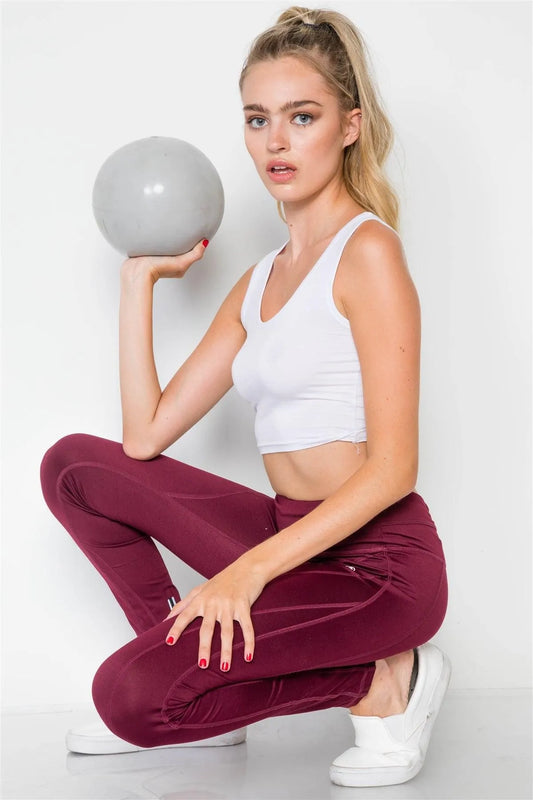 Port Royal Active Sporty Stretch Legging - Tasha Apparel Wholesale