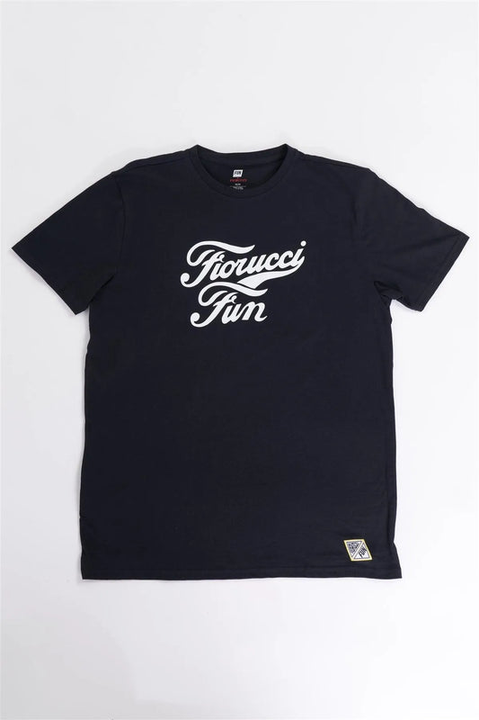 Fiorucci Fun Men's Black Printed T-Shirt For Him /1-2-2 - Tasha Apparel Wholesale