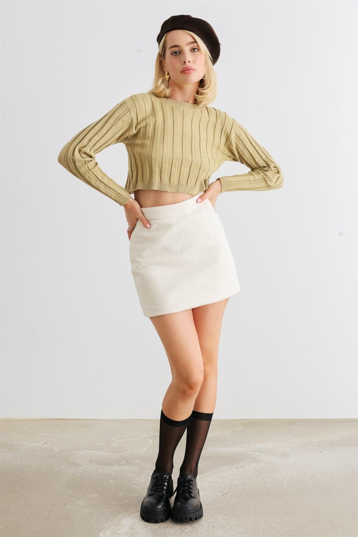 Off-White High Waist Mini Skirt /1-2-2-1