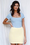 Butter High Waist Mini Skirt /3-2-1