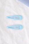 Baby Blue Vintage Triangle Hair Clip /3 Pieces - Tasha Apparel Wholesale