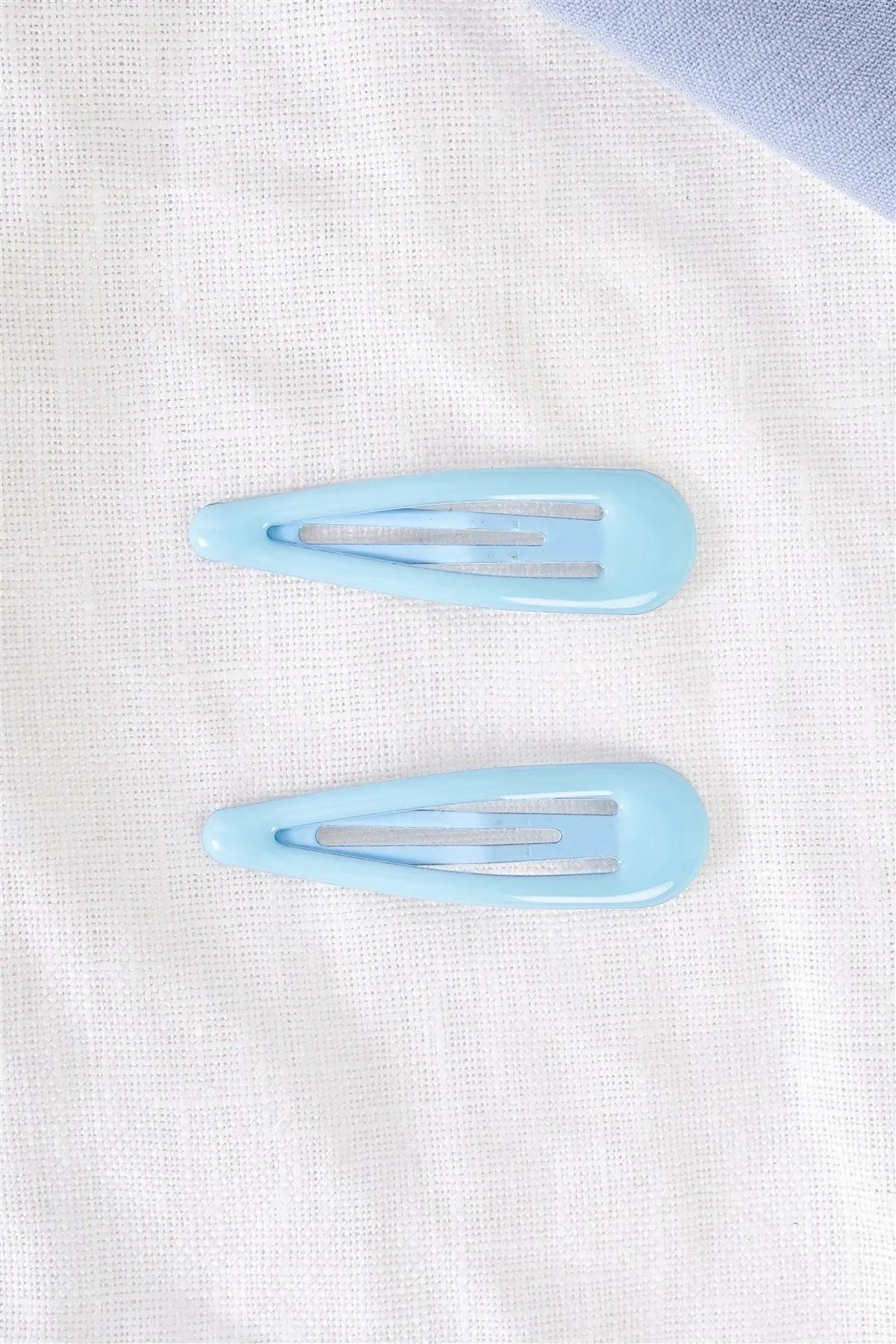 Baby Blue Vintage Triangle Hair Clip /3 Pieces - Tasha Apparel Wholesale