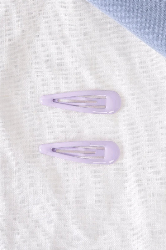 Lilac Vintage Triangle Hair Clip /3 Pieces - Tasha Apparel Wholesale