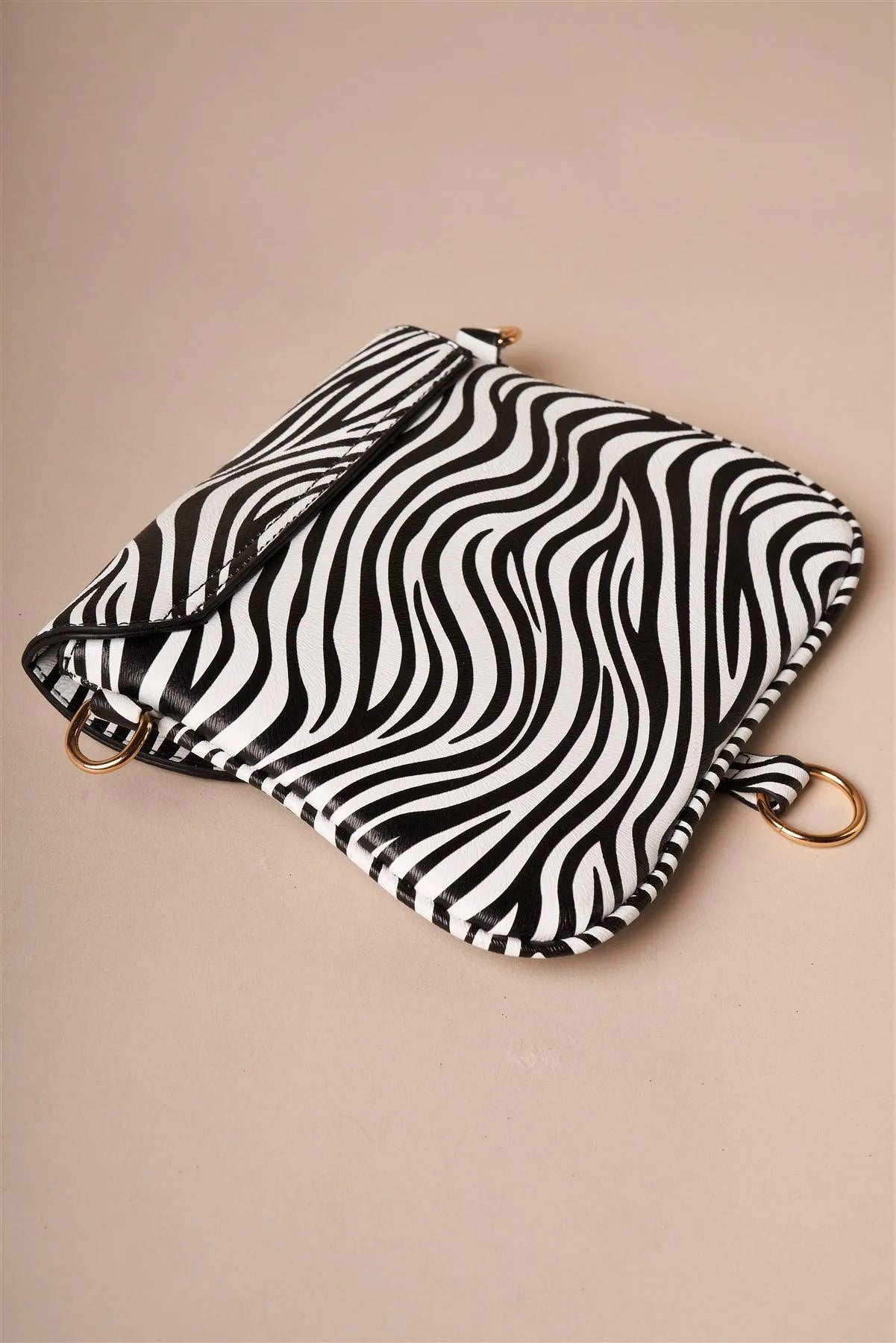 Zebra Print Retro Crossbody Bag /5 Bags - Tasha Apparel Wholesale