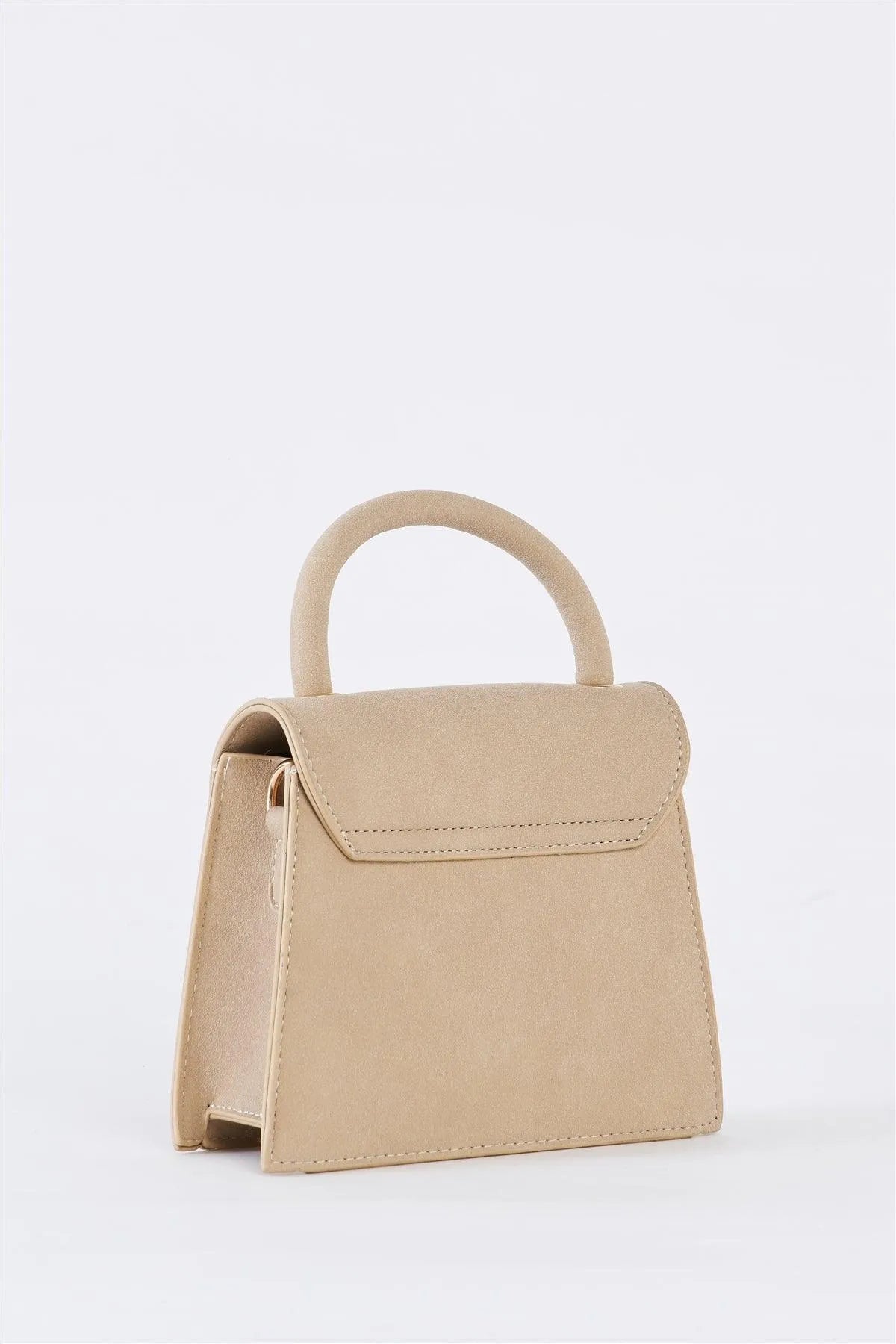Beige Vintage Inspired Purse With Gem Closure Detail /3 Bags - Tasha Apparel Wholesale