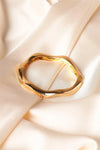 Gold Wavy Bangle Bracelet /6 Pieces - Tasha Apparel Wholesale