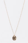 Gold Irregular Vintage Geometry Pendant Necklace /3 Pieces