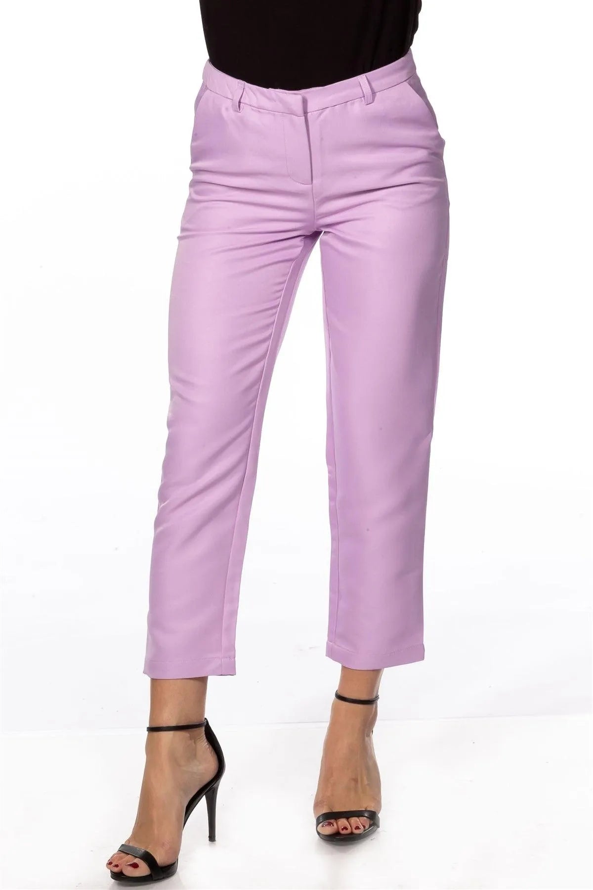 Lavender Woven Pants /3-2-1 - Tasha Apparel Wholesale