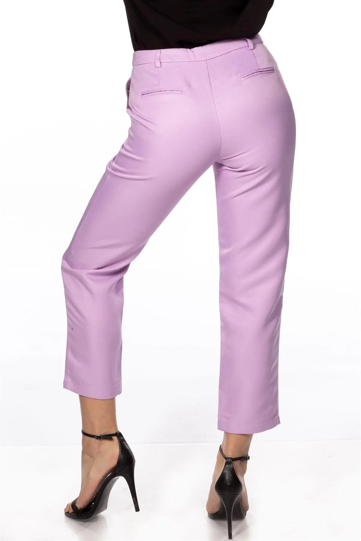 Lavender Woven Pants /3-2-1 - Tasha Apparel Wholesale