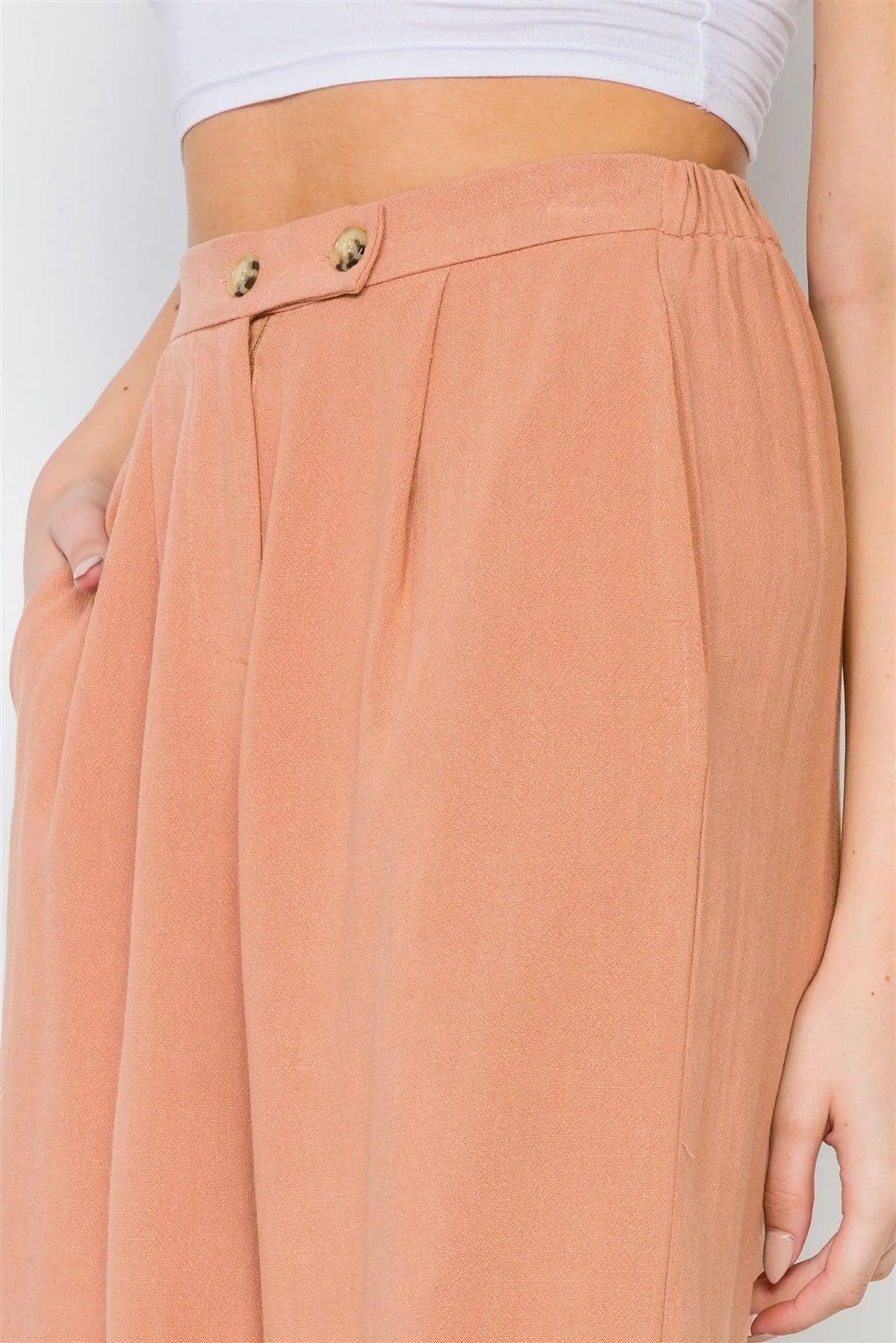Salomon Wide Leg High-Waist Pants /2-2-2 - Tasha Apparel Wholesale