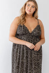 Junior Plus Black Floral Smocked Waist Sleeveless Midi Dress /2-2-1 - Tasha Apparel Wholesale